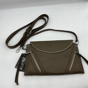 Vince Camuto Bubble Lamb Leather Wayhn Crossbody Bags Morel